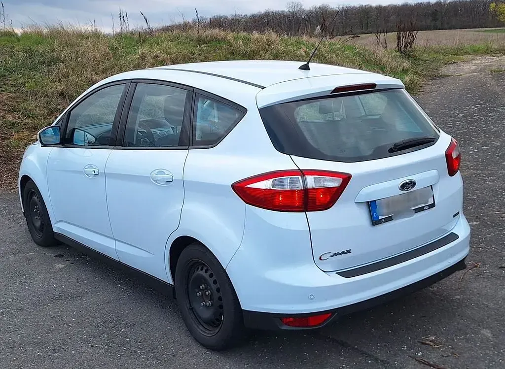Gebraucht Ford C-MAX Trend 125 PS (91 kW) 2015 Weiß Van / Kleinbus