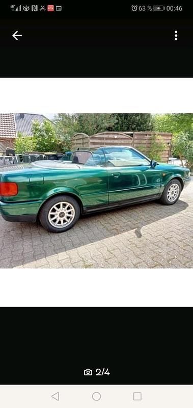 Grün Gebraucht 1997 Audi 80 Cabrio | 2.999 € (Superpreis) - Bild 1/2