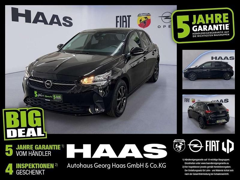 Diamant schwarz/karbon schwarz Gebraucht 2022 Opel Corsa Edition Kleinwagen | 13.580 € (Fairer Preis) - Bild 1/4