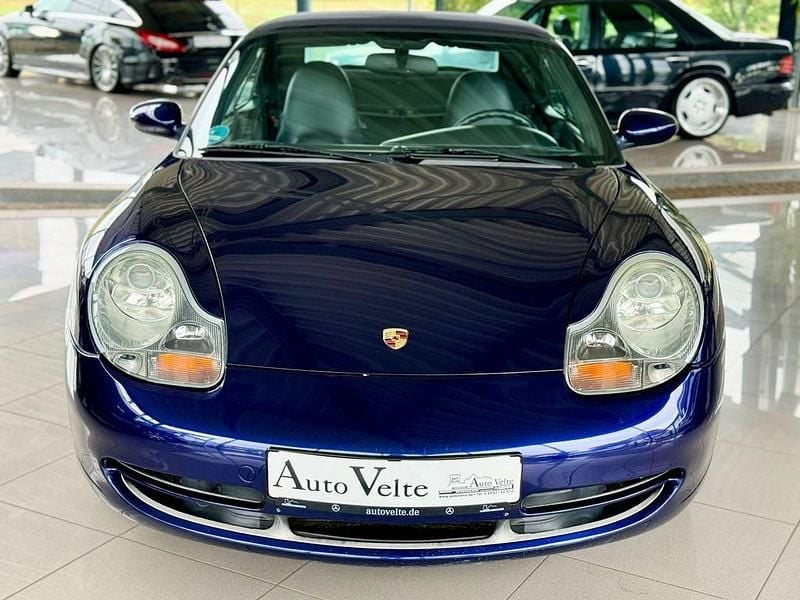 Usata Porsche 911 Carrera Cabriolet 300 CV (220 kW) 2001 Blu Cabrio