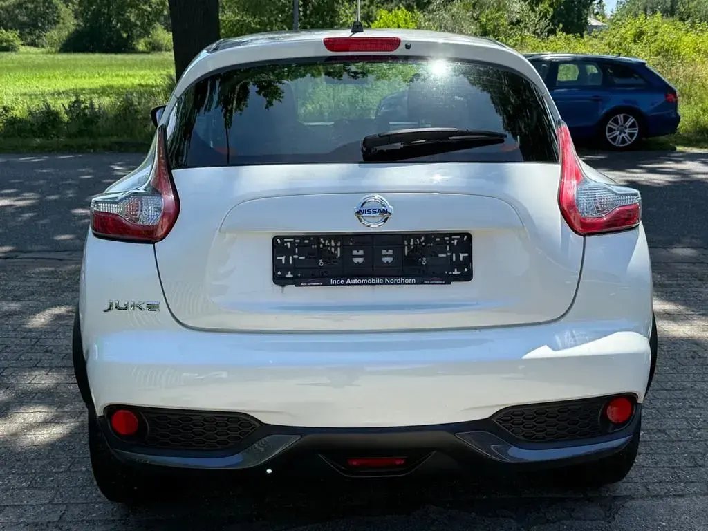 Gebraucht Nissan Juke Visia+ 94 PS (69 kW) 2015 Weiß SUV