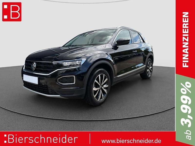 Schwarz Gebraucht 2022 VW T-Roc Style SUV | 24.950 € (Fairer Preis) - Bild 1/3