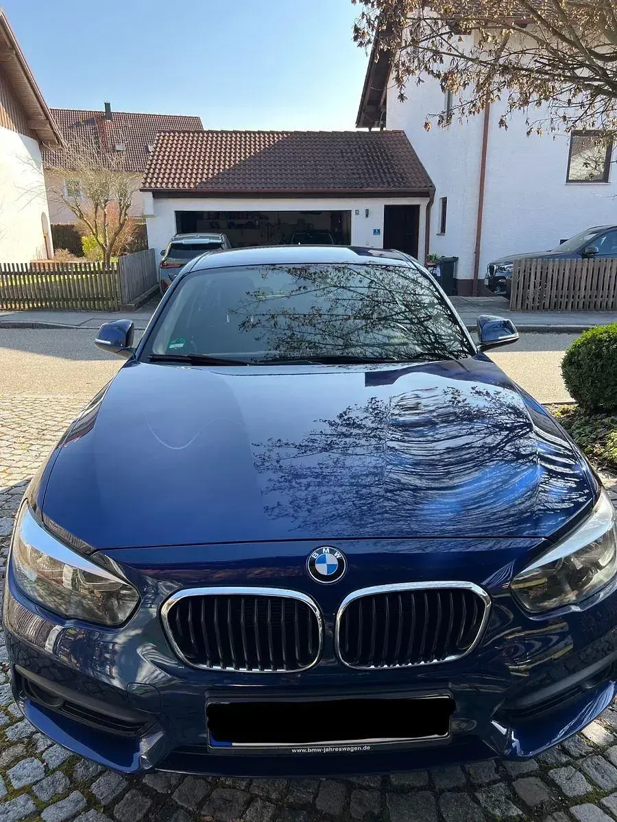 Gebraucht BMW 118 Advantage 150 PS (110 kW) 2017 Blau Kleinwagen