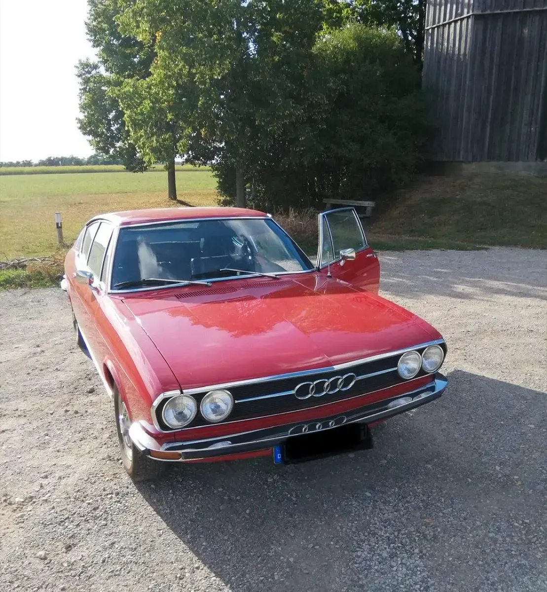 Używany Audi Coupé 112 KM (82 kW) 1973 Czerwony Coupe