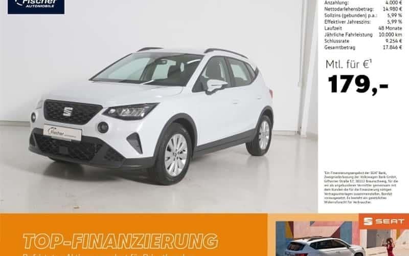 Weiß Gebraucht 2024 Seat Arona Style SUV | 18.440 € (Superpreis) - Bild 1/4