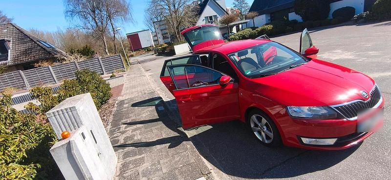 Gebraucht Skoda Rapid Monte Carlo 86 PS (63 kW) 2014 Rot Kleinwagen