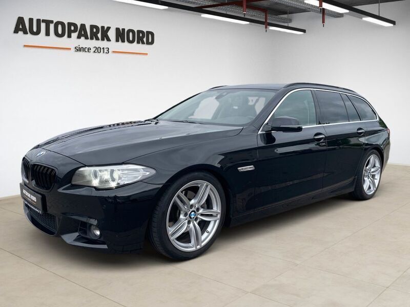 Schwarz Gebraucht 2016 BMW 520 M Sport Kombi | 12.499 € (Guter Preis) - Bild 1/4
