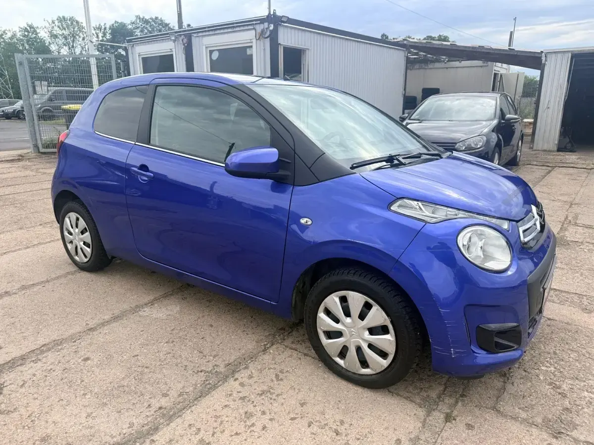Gebraucht Citroën C1 Feel 72 PS (52 kW) 2019 Blau Kleinwagen