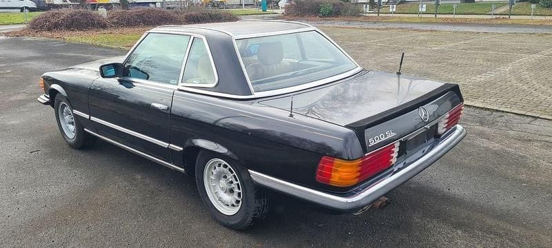 Gebraucht Mercedes SL500 1985 Schwarz Cabrio