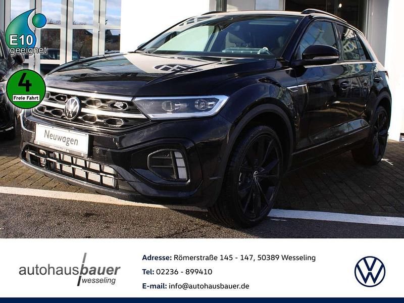 Deep black Gebraucht 2024 VW T-Roc R-line SUV | 38.980 € - Bild 1/4