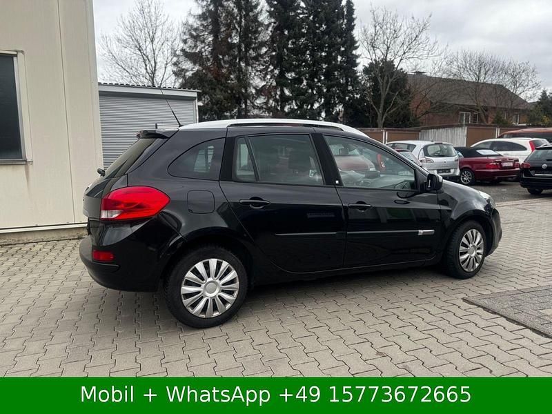 Gebraucht Renault Clio GrandTour Night&Day 101 PS (74 kW) 2010 Schwarz Kombi