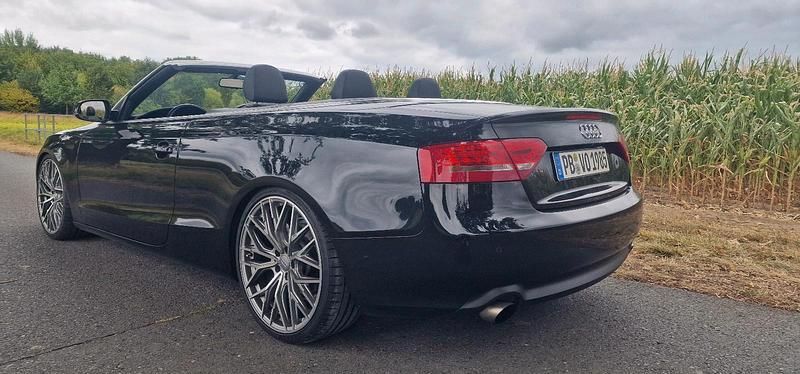Gebraucht Audi A5 Cabriolet 211 PS (155 kW) 2010 Schwarz Cabrio