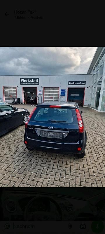 Blau Gebraucht 2007 Ford Fiesta Kleinwagen | 1.400 € - Bild 1/4
