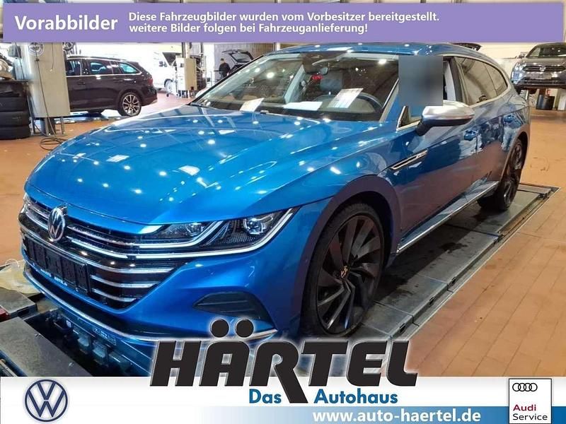 Eisvogelblau (blue), metallic Gebraucht 2020 VW Arteon Elegance Kombi | 26.700 € (Fairer Preis) - Bild 1/4