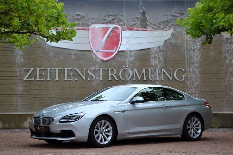 Glaciersilber metallic Gebraucht 2017 BMW 650 Sport Line Coupé | 40.500 € (Teuer) - Bild 1/4