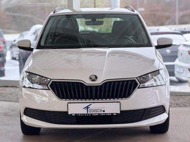 Gebraucht Skoda Fabia Ambition 110 PS (80 kW) 2022 Weiß Kleinwagen