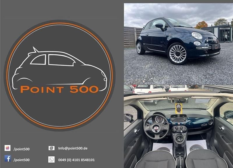 Gebraucht Fiat 500C 69 PS (50 kW) 2015 Blau Cabrio