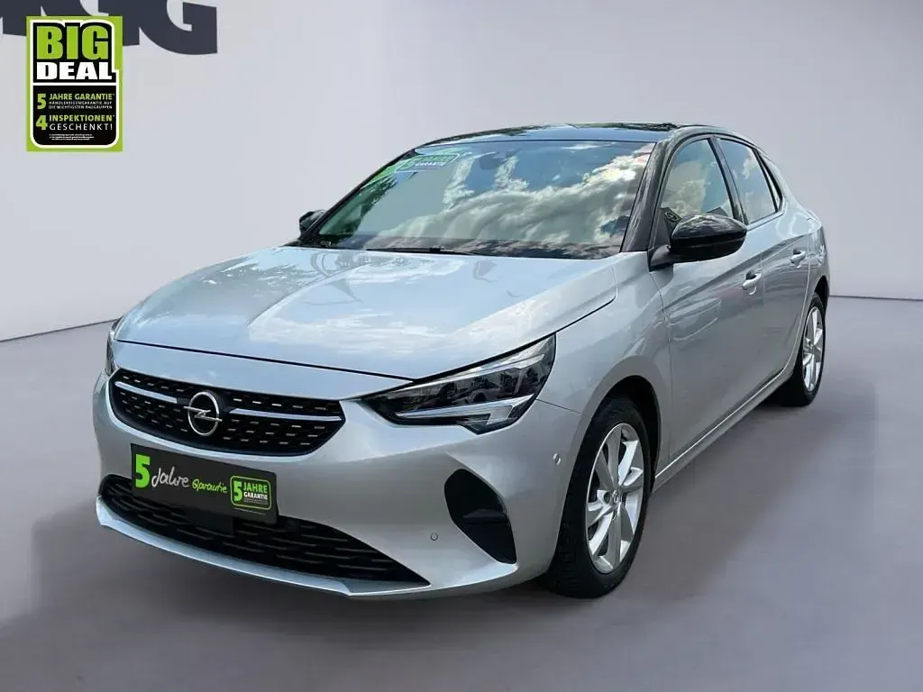 Gebraucht Opel Corsa Elegance 101 PS (74 kW) 2023 Aluminium silb/kristall silb Kleinwagen