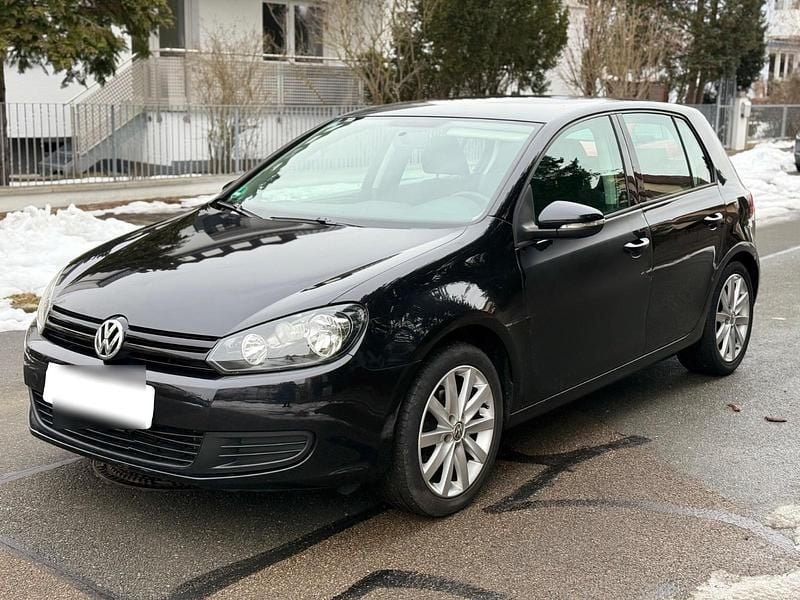 Schwarz Gebraucht 2010 VW Golf Comfortline Limousine | 2.990 € (Superpreis) - Bild 1/4