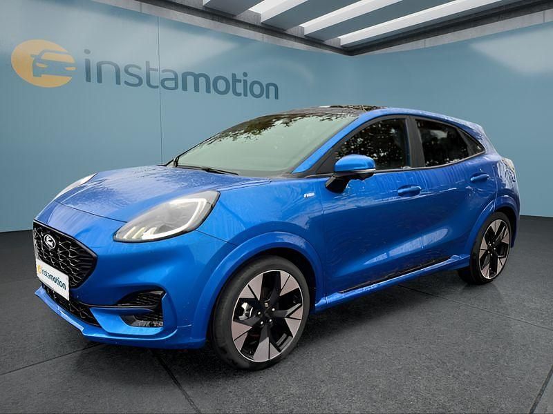 Blau Gebraucht 2025 Ford Puma Gen-E ST-Line X SUV | 30.749 € (Teuer) - Bild 1/4