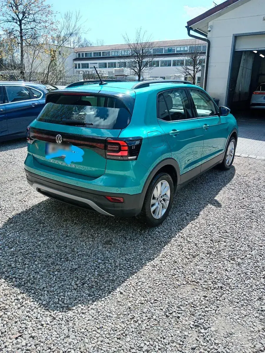 Gebraucht VW T-Cross Life 95 PS (69 kW) 2019 Grün SUV