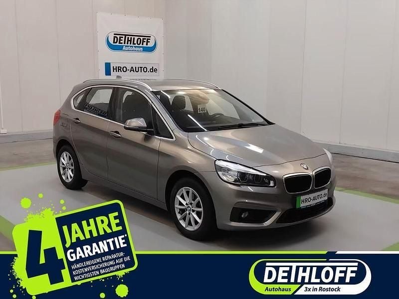 Gebraucht BMW 218 Active Tourer Advantage 136 PS (100 kW) 2017 Silber Van / Kleinbus