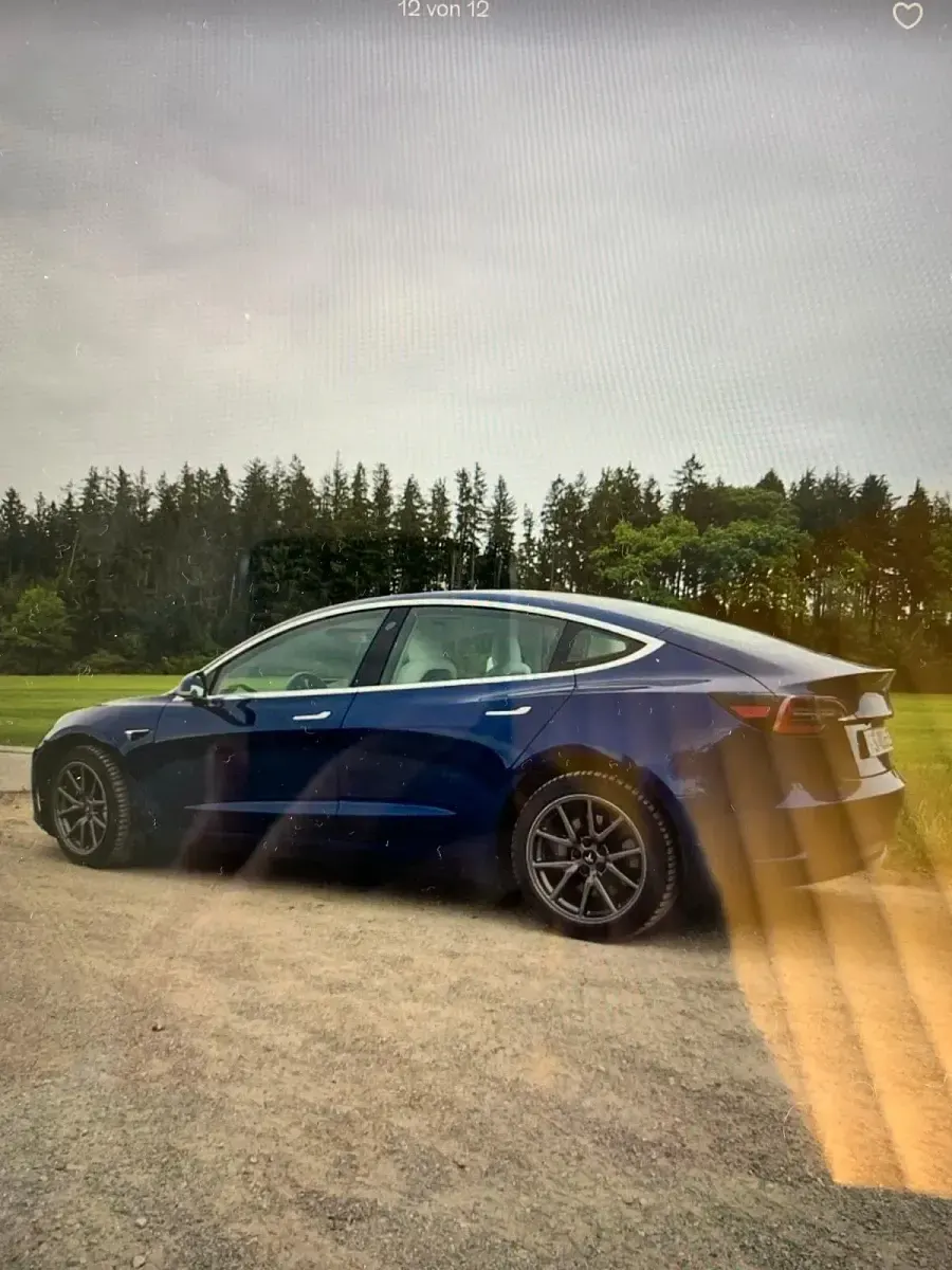 Käytetty Tesla Model 3 225 kW (306 HP) 2019 Sininen Sedan
