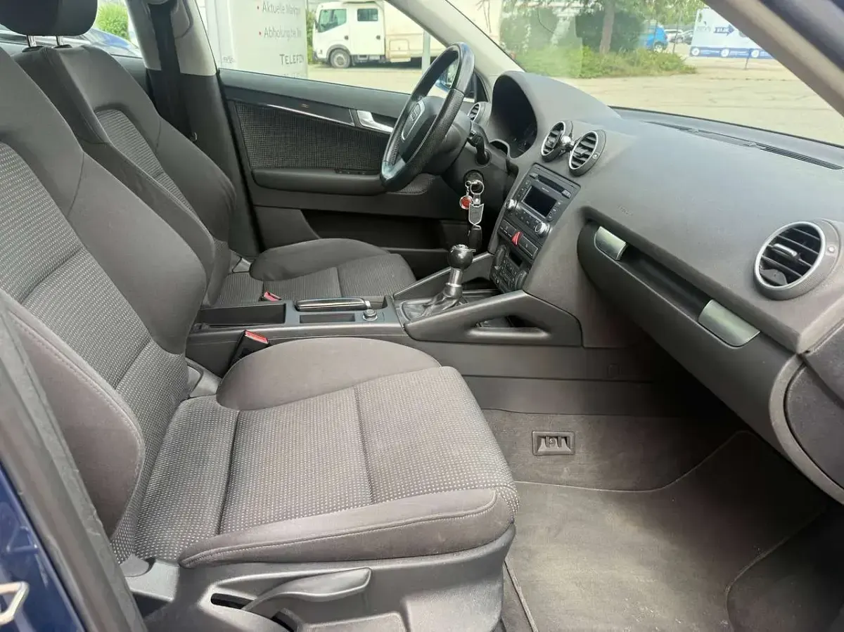 Gebraucht Audi A3 Ambition 105 PS (77 kW) 2007 Mauritiusblau perleffekt Kleinwagen