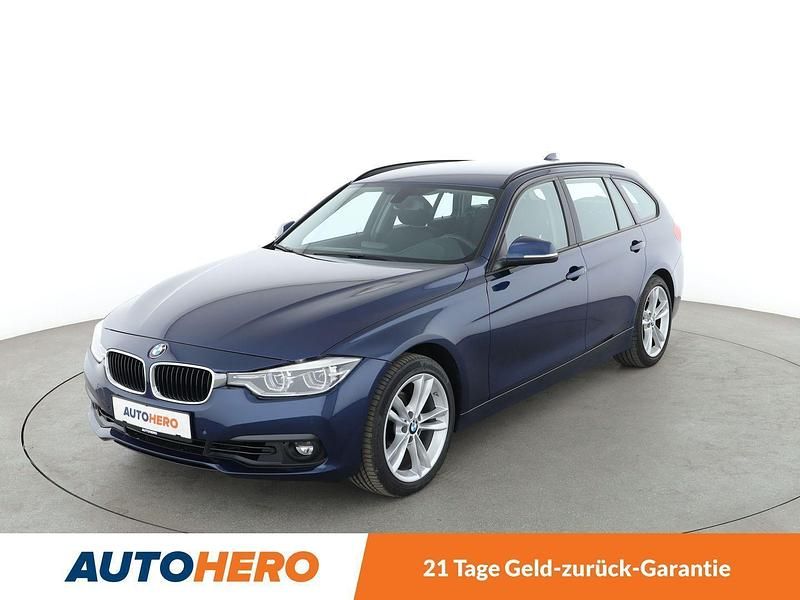 Blau Gebraucht 2018 BMW 320 Advantage Kombi | 20.160 € (Fairer Preis) - Bild 1/3
