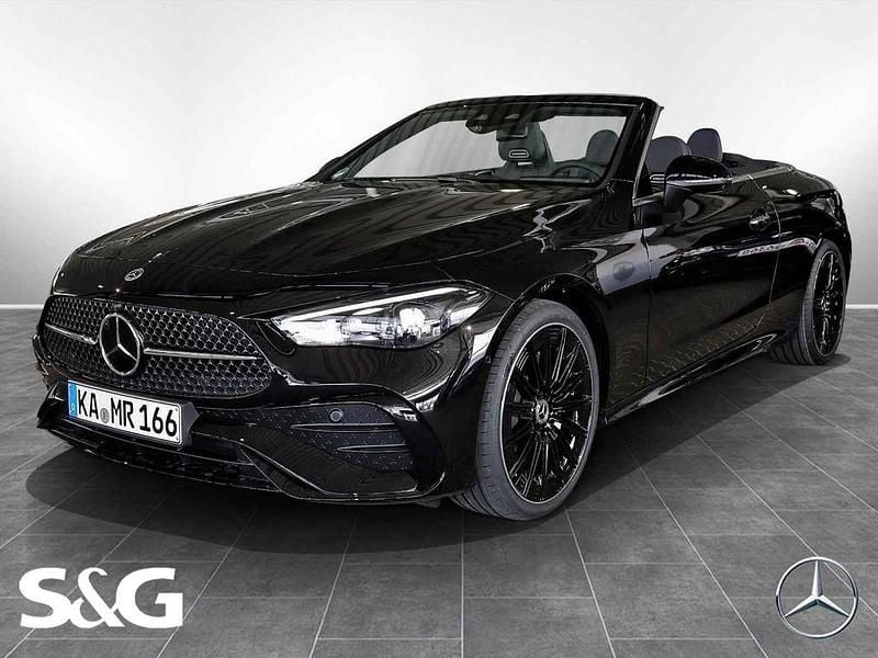 Metalliclack obsidianschwarz Gebraucht 2025 Mercedes CLE300 AMG Cabrio | 67.739 € (Fairer Preis) - Bild 1/4