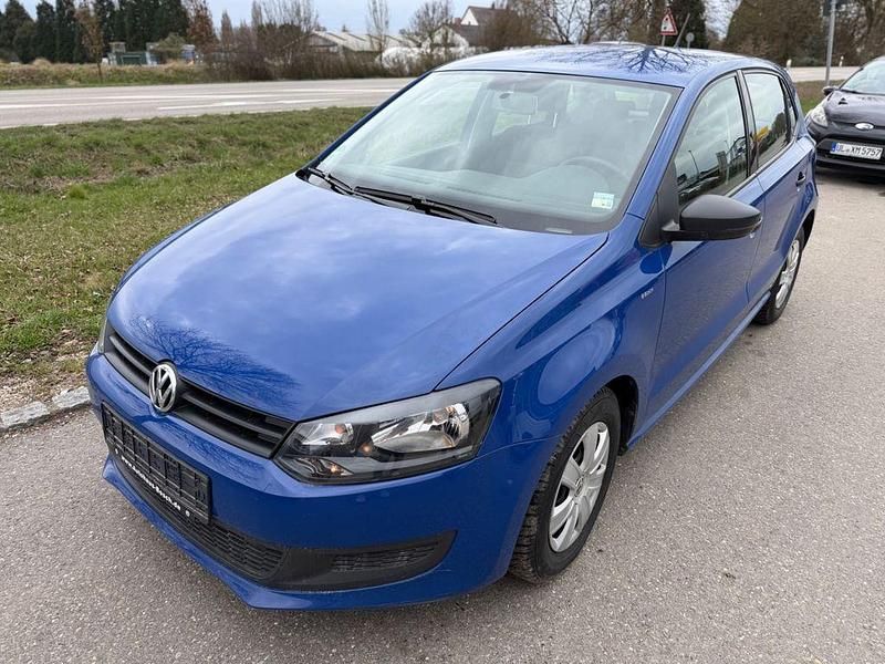 Gebraucht VW Polo Trendline 60 PS (44 kW) 2012 Blau Kleinwagen