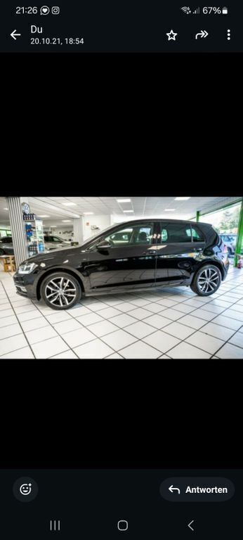 Gebraucht VW Golf VII Join 116 PS (85 kW) 2018 Schwarz Limousine