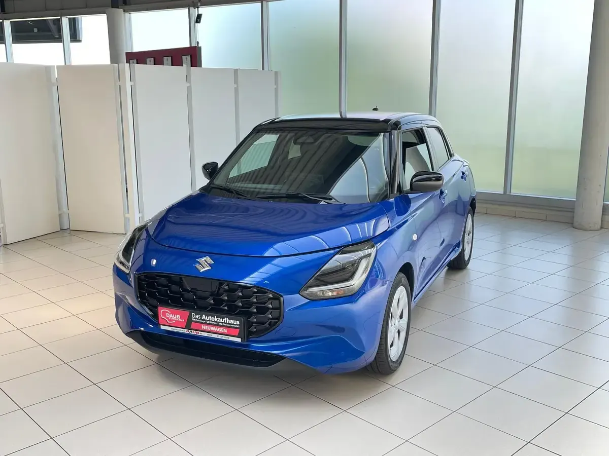 Neu Suzuki Swift Comfort 82 PS (60 kW) 2026 Frontier blue pearl metallic Kleinwagen