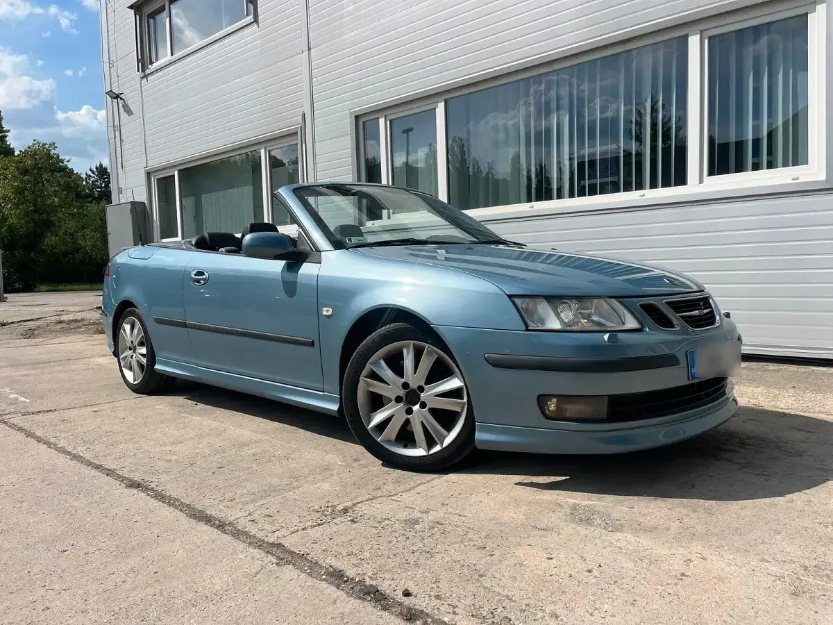 Gebraucht Saab 9-3 Cabriolet Aero 250 PS (183 kW) 2007 Blau Cabrio