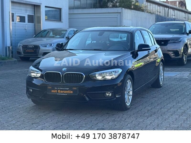 Schwarz Gebraucht 2016 BMW 116 Advantage Kleinwagen | 11.599 € (Fairer Preis) - Bild 1/4