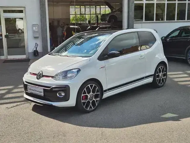 Gebraucht VW up! GTI 116 PS (85 kW) 2020 Pure white schwarz Kleinwagen