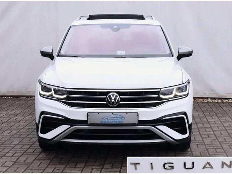 Gebraucht VW Tiguan Allspace Elegance 200 PS (147 kW) 2022 Weiß SUV