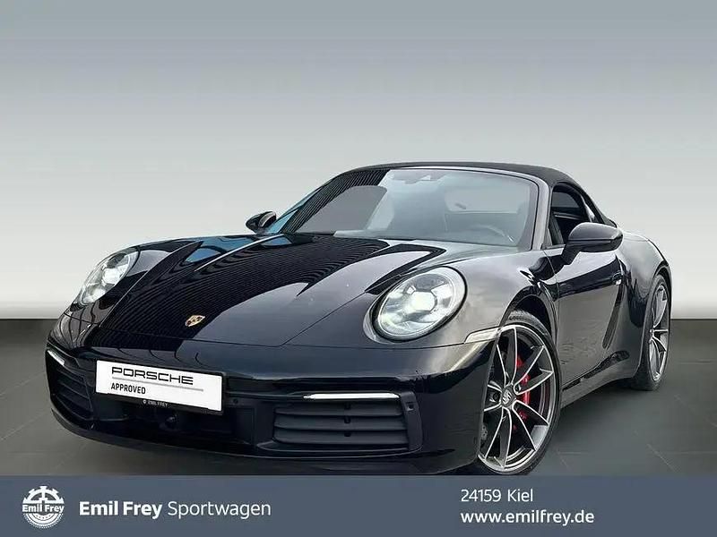 Schwarz Gebraucht 2019 Porsche 911 Carrera 4S Cabrio | 128.980 € (Guter Preis) - Bild 1/4