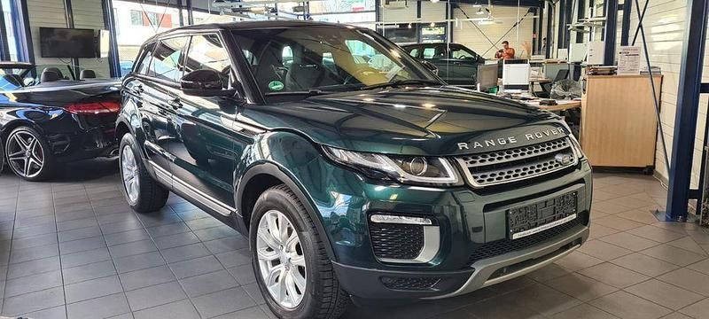 Grün Gebraucht 2016 Land Rover Range Rover evoque SE SUV | 17.990 € (Fairer Preis) - Bild 1/4