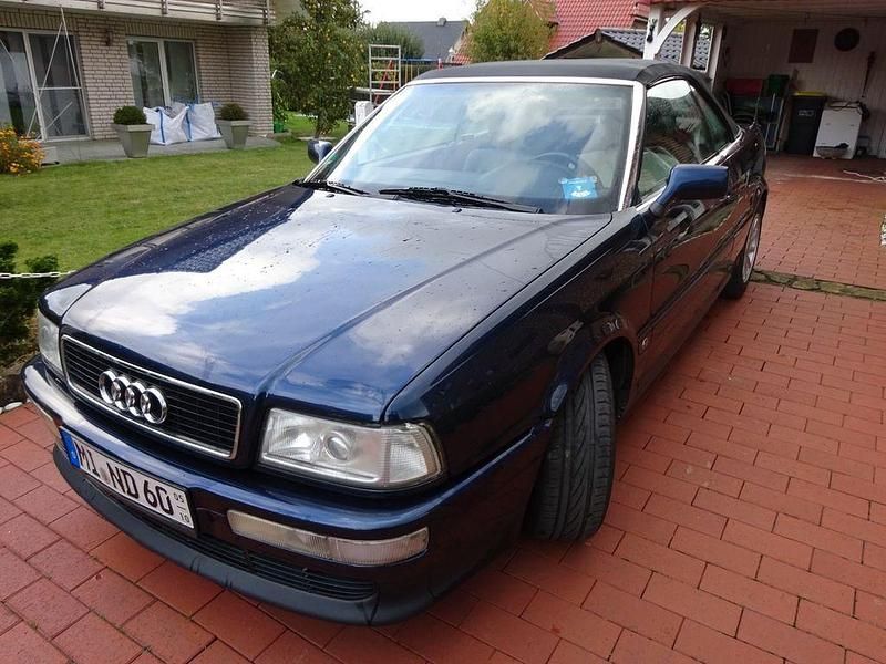 Second-hand Audi 80 150 CP (110 kW) 1996 Albastru Cabrio