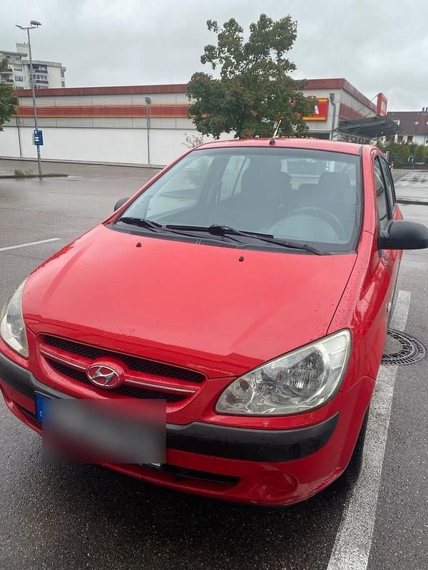 Rot Gebraucht 2006 Hyundai Getz Kleinwagen | 1.100 € (Guter Preis) - Bild 1/4