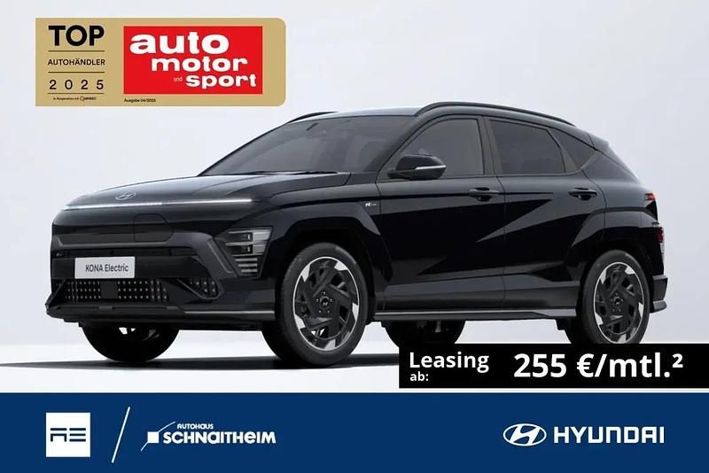 Abyss black (a2b) Neu 2025 Hyundai Kona N Line SUV | 38.489 € (Fairer Preis) - Bild 1/1