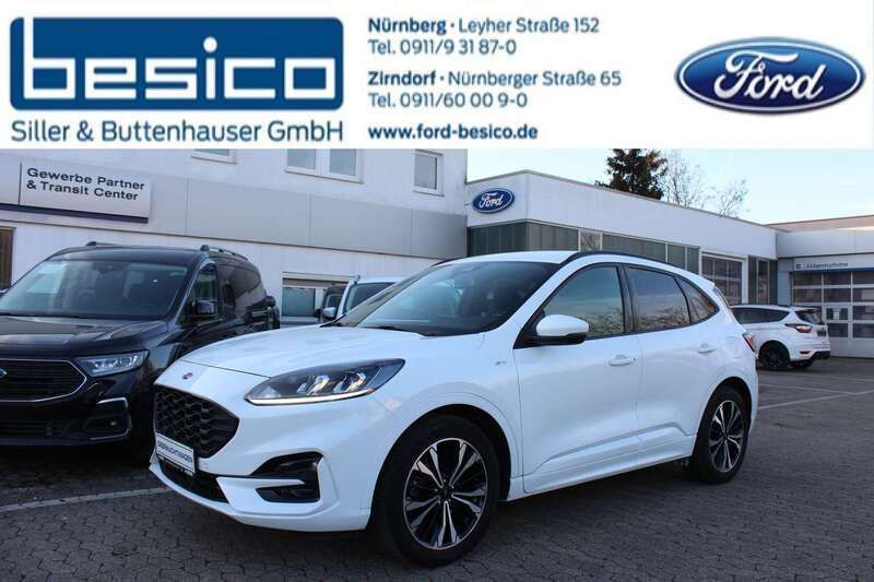 Frost weiß Gebraucht 2022 Ford Kuga ST-Line SUV | 21.770 € (Fairer Preis) - Bild 1/4