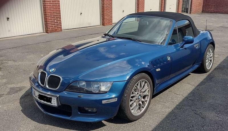 Blau Gebraucht 2001 BMW Z3 Cabrio | 13.900 € (Guter Preis) - Bild 1/4