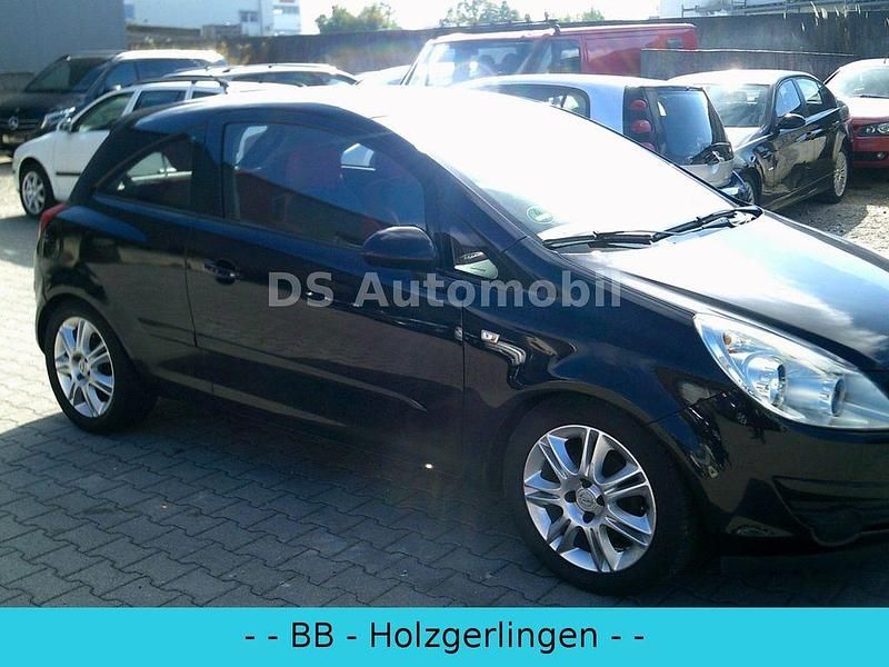 Gebraucht Opel Corsa Edition 80 PS (58 kW) 2007 Schwarz Limousine