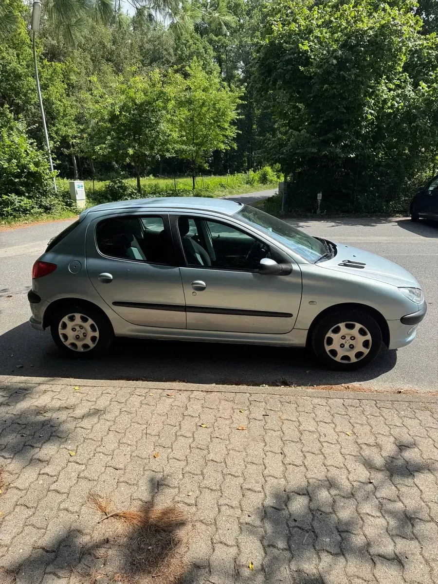 Gebraucht Peugeot 206 61 PS (44 kW) 2004 Blau Kleinwagen