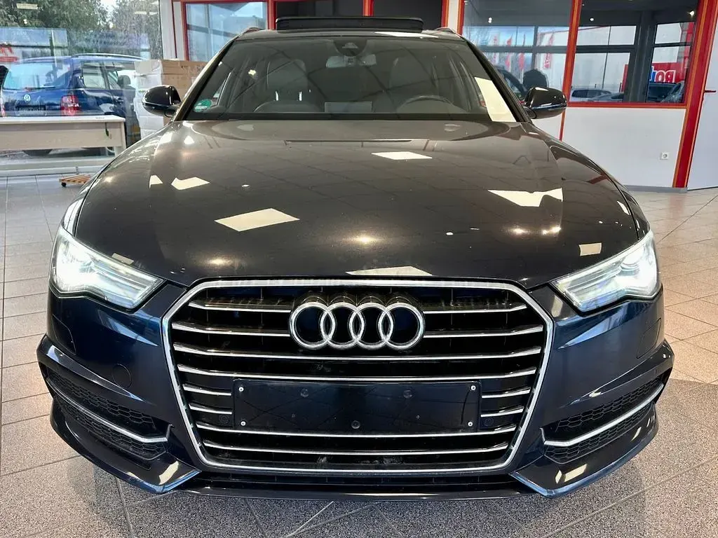 Używany Audi A6 S-line plus 190 KM (139 kW) 2015 Niebieski Sedan/Limuzyna