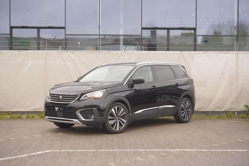 Schwarz Gebraucht 2020 Peugeot 5008 Allure SUV | 11.000 € (Superpreis) - Bild 1/4