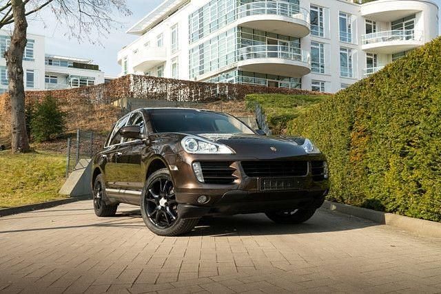 Braun Gebraucht 2009 Porsche Cayenne SUV | 16.873 € (Fairer Preis) - Bild 1/4