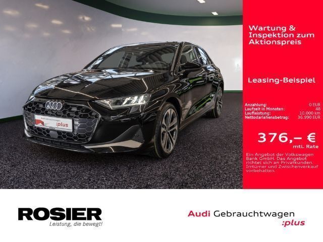 Mythosschwarz metallic Gebraucht 2025 Audi A3 Advanced Plus | 36.590 € (Etwas zu teuer) - Bild 1/4